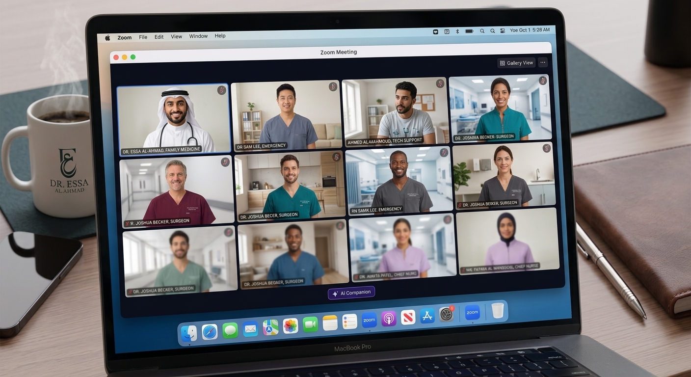 Healthcare professionals — doctors, nurses, and therapists